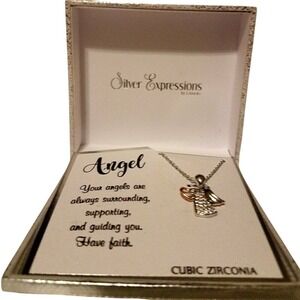 Silver Expressions by LArocks/18 inch Necklace